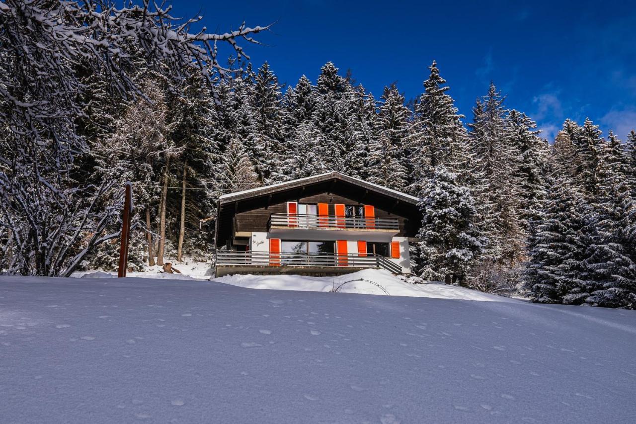 Chalet Familial Les Girolles aux portes d'Anzère Arbaz Extérieur photo